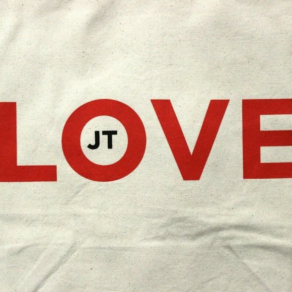 Justin Timberlake Canvas Tote Bag - 2014 Tour - Picture 4 of 4